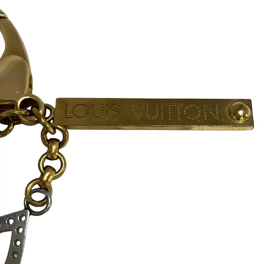 Louis Vuitton Bijoux Sac Tapage Bag Charm M66350 Gold Silver